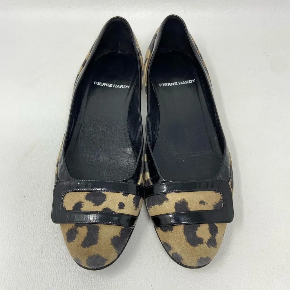 Pierre Hardy Animal Print Leather Ballet Shoes,
Women’s Size EU 36.5/ US 6.5. - Picture 5 of 15